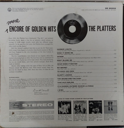 The Platters : More Encore Of Golden Hits (LP, Comp)