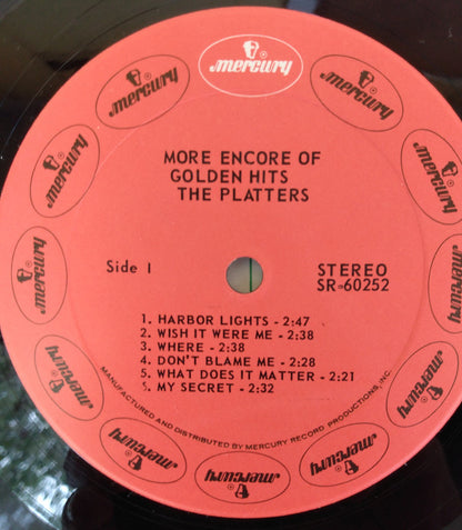 The Platters : More Encore Of Golden Hits (LP, Comp)