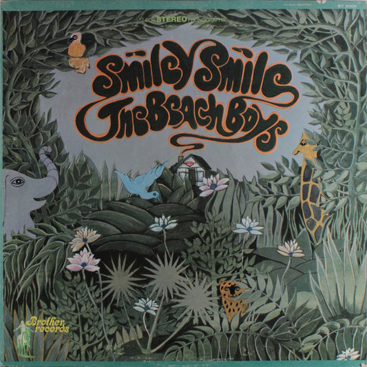 The Beach Boys : Smiley Smile (LP, Album, Scr)