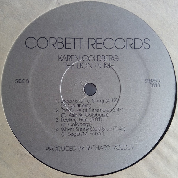 Karen Goldberg : The Lion In Me (LP)