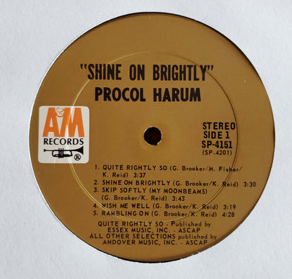 Procol Harum : Shine On Brightly (LP, Album, Pit)
