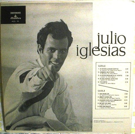 Julio Iglesias : Julio Iglesias (LP, Album, RE)