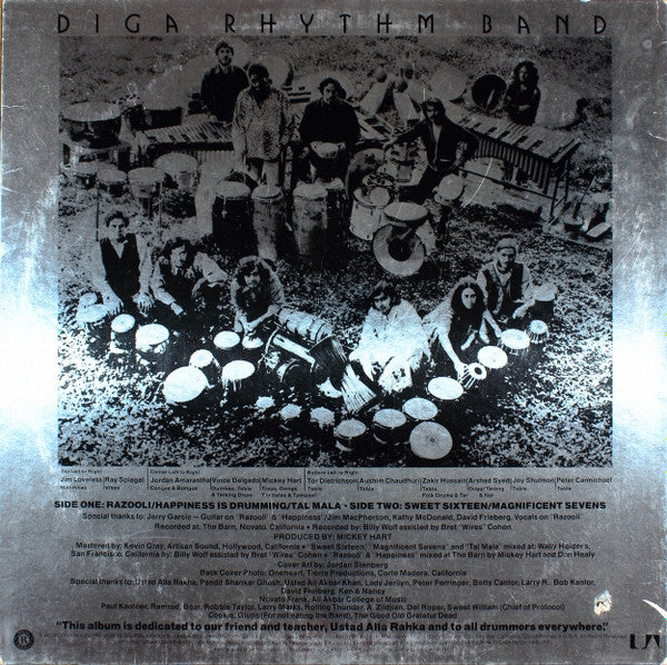 Diga Rhythm Band : Diga (LP, Album)