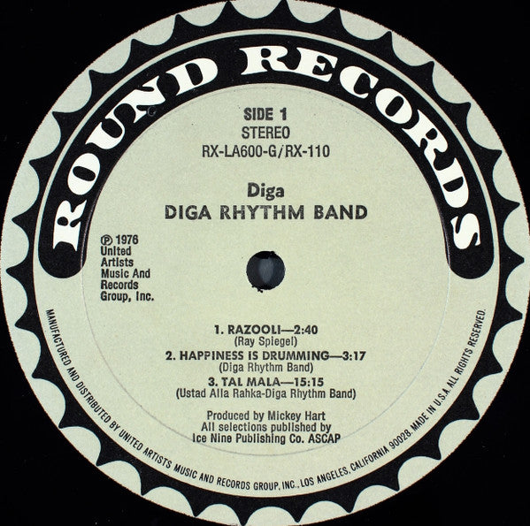 Diga Rhythm Band : Diga (LP, Album)