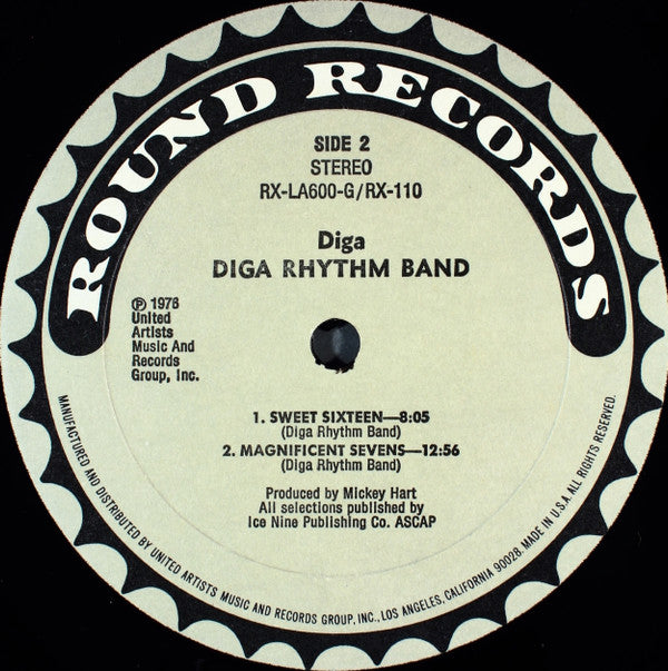 Diga Rhythm Band : Diga (LP, Album)