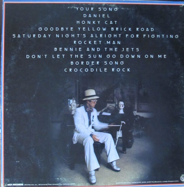 Elton John : Greatest Hits (LP, Comp)