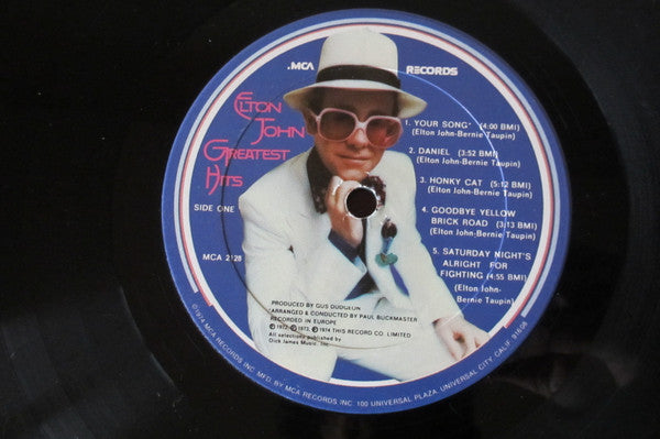 Elton John : Greatest Hits (LP, Comp)