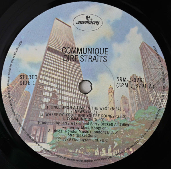 Dire Straits : Communiqué (LP, Album)