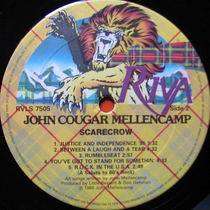 John Cougar Mellencamp : Scarecrow (LP, Album)