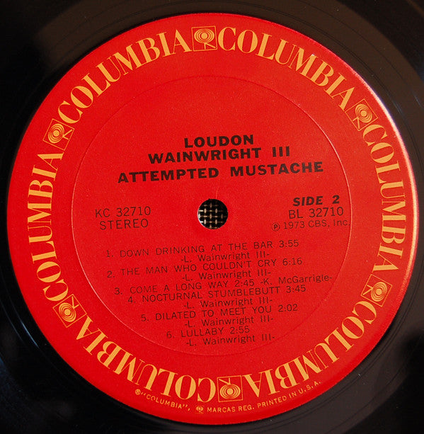 Loudon Wainwright III : Attempted Mustache (LP, Album, Ter)