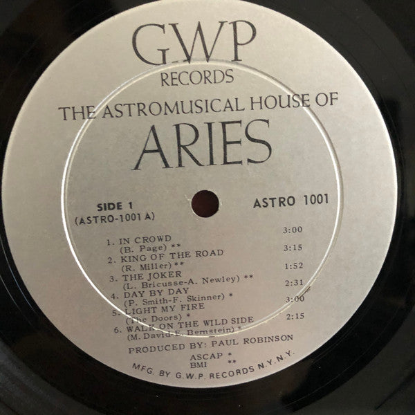 Ed Bland, Paul Robinson (4) : The Astromusical House Of Aries (LP, Album, Gat)