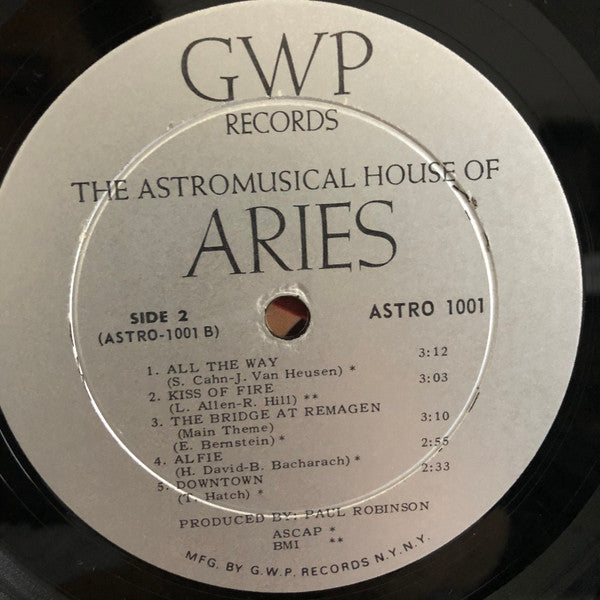 Ed Bland, Paul Robinson (4) : The Astromusical House Of Aries (LP, Album, Gat)