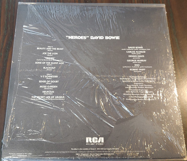 David Bowie : "Heroes" (LP, Album)