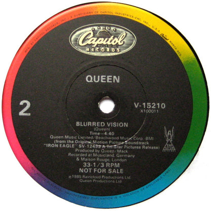 Queen : One Vision (12", Single, Promo)
