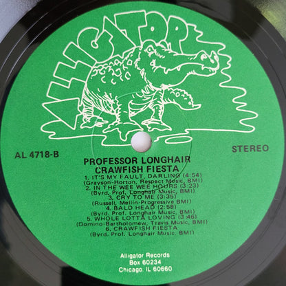 Professor Longhair : Crawfish Fiesta (LP, Album)