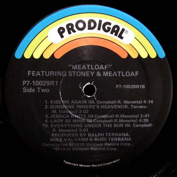 Meatloaf* : Featuring Stoney & Meatloaf (LP, Album)