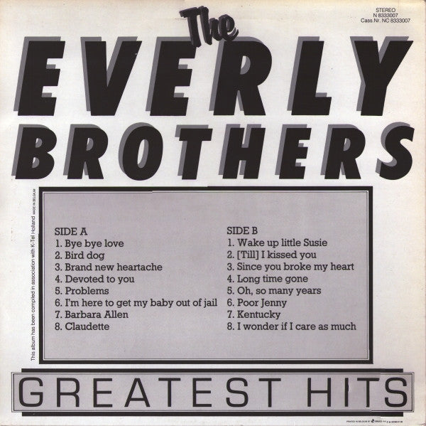 The Everly Brothers* : Greatest Hits (LP, Comp)