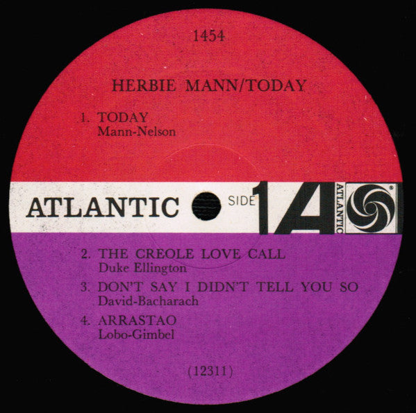 Herbie Mann : Today! (LP, Album, Mono)