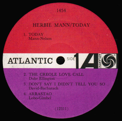 Herbie Mann : Today! (LP, Album, Mono)