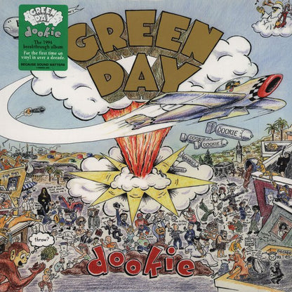 Green Day : Dookie (LP, Album, RE)