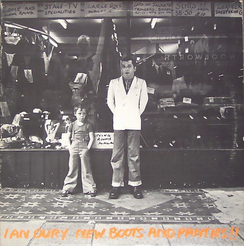 Ian Dury : New Boots And Panties!! (LP, Album, Ext)