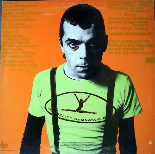 Ian Dury : New Boots And Panties!! (LP, Album, Ext)