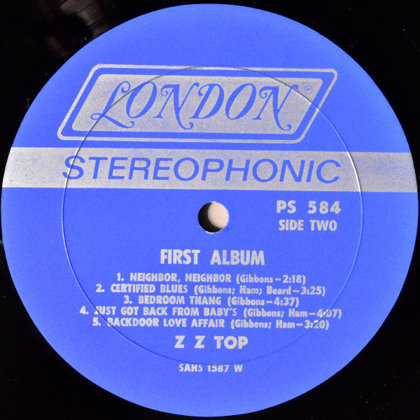 ZZ Top : ZZ Top's First Album (LP, Album, W -)
