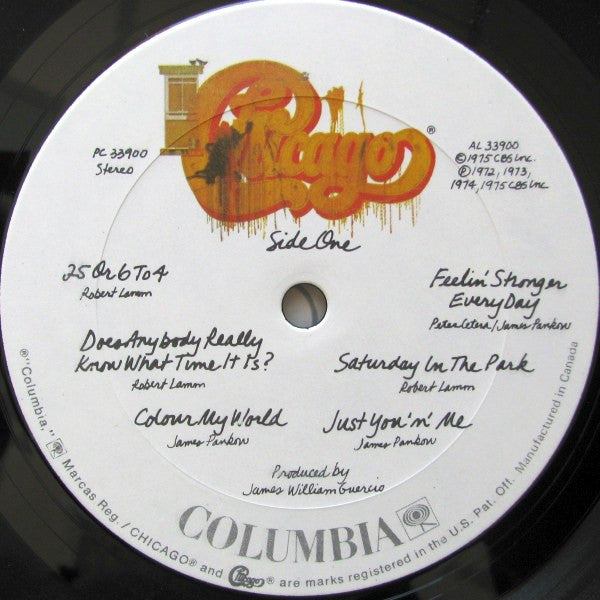 Chicago (2) : Chicago IX Chicago's Greatest Hits (LP, Comp, RE, Don)