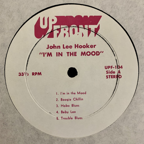 John Lee Hooker : I'm In The Mood (LP, Album, Comp)