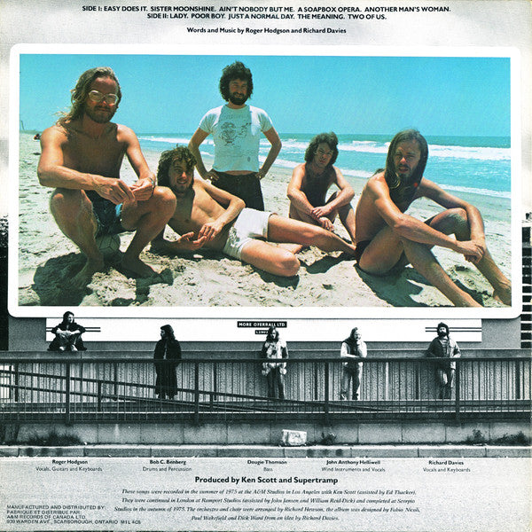 Supertramp : Crisis? What Crisis? (LP, Album)