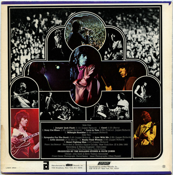 The Rolling Stones : Get Yer Ya-Ya's Out! (The Rolling Stones In Concert) (LP, Album, Ter)