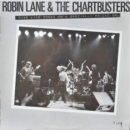 Robin Lane & The Chartbusters : 5 Live (12", EP, Win)