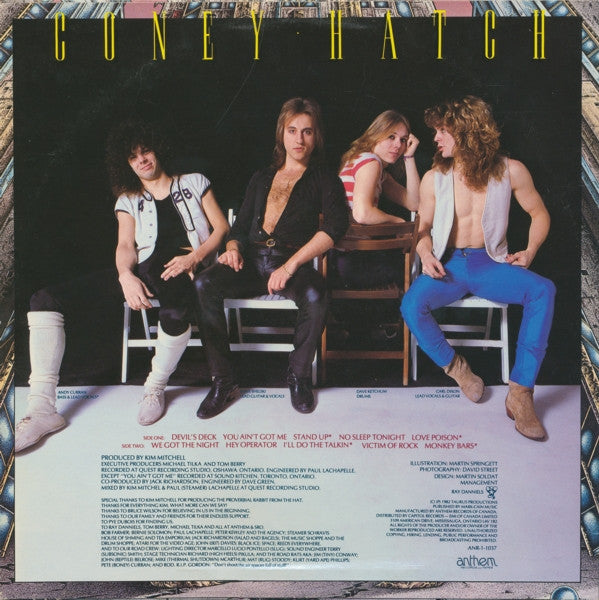 Coney Hatch : Coney Hatch (LP, Album)