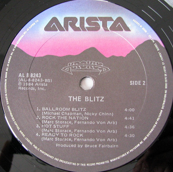 Krokus : The Blitz (LP, Album)