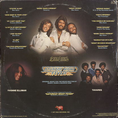Various : Saturday Night Fever (The Original Movie Sound Track) (2xLP, Album, Comp, Spe)