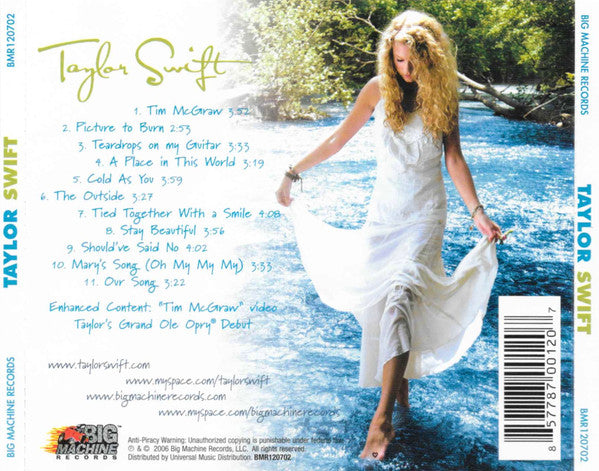 Taylor Swift : Taylor Swift (CD, Album, Enh, EDC)