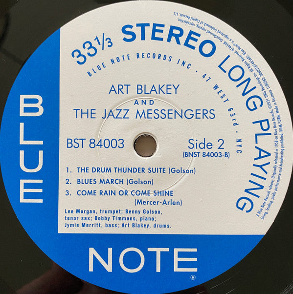 Art Blakey And The Jazz Messengers* : Moanin' (LP, Album, RE, 180)