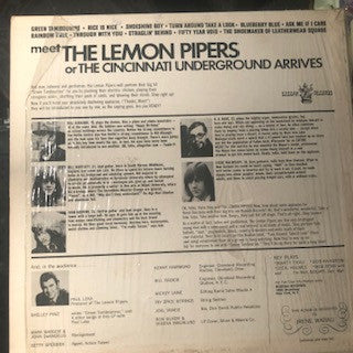 The Lemon Pipers : Green Tambourine (LP, Album, San)