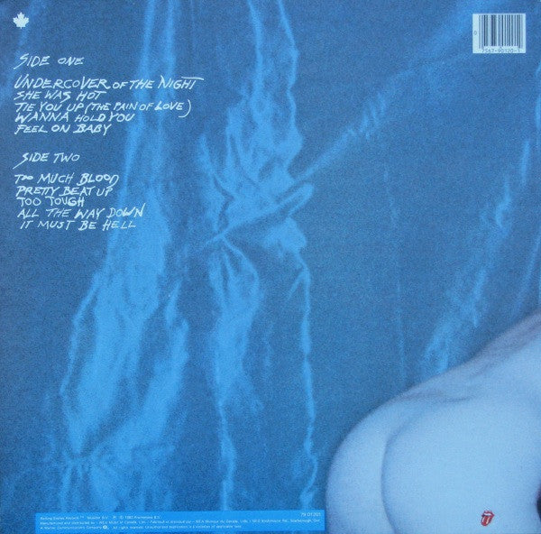 The Rolling Stones : Undercover (LP, Album, Pee)