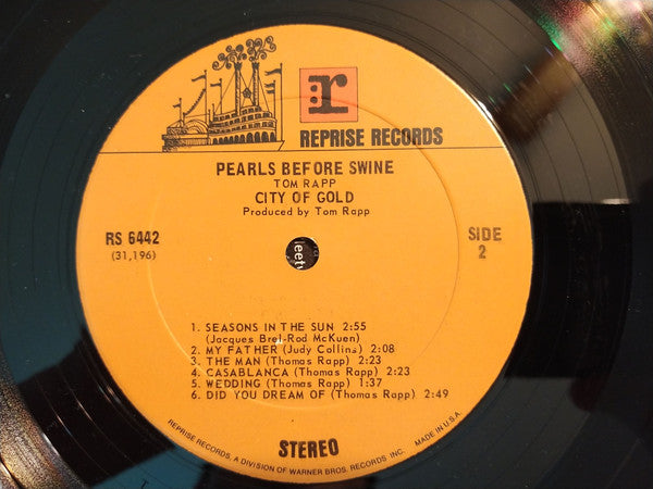 Thos. Rapp* / Pearls Before Swine : City Of Gold (LP, Album, Ter)