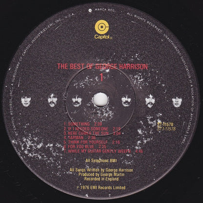 George Harrison : The Best Of George Harrison (LP, Comp, Win)