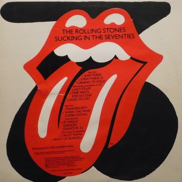 The Rolling Stones : Sucking In The Seventies (LP, Comp, Don)