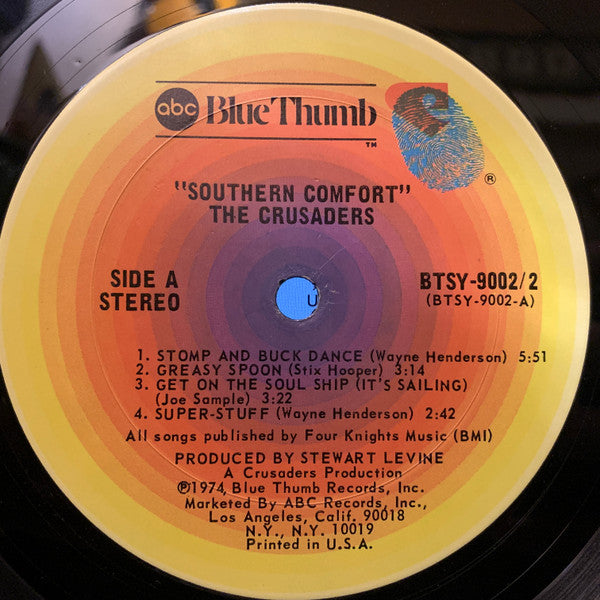 The Crusaders : Southern Comfort (2xLP, Album, RP, Pit)