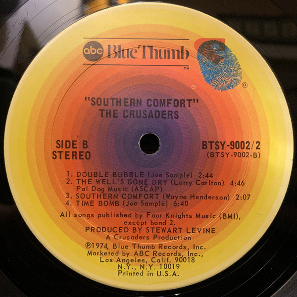 The Crusaders : Southern Comfort (2xLP, Album, RP, Pit)