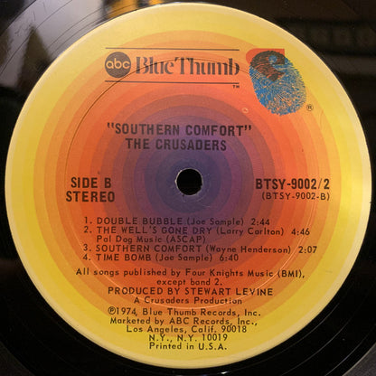 The Crusaders : Southern Comfort (2xLP, Album, RP, Pit)