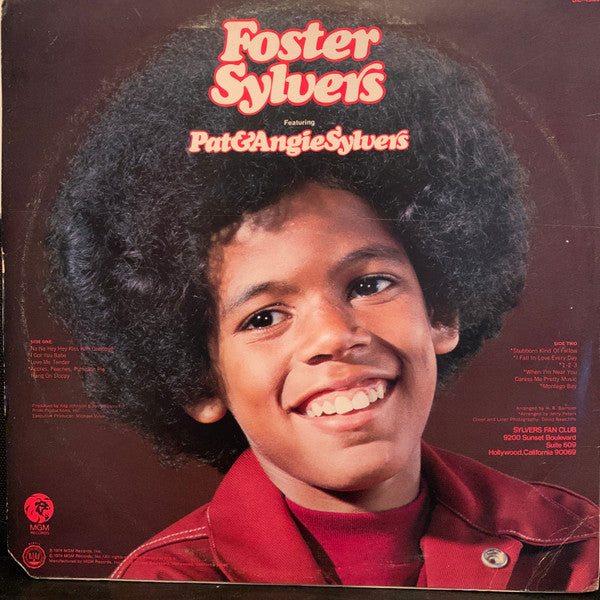 Foster Sylvers Featuring Pat* & Angie Sylvers : Foster Sylvers Featuring Pat & Angie Sylvers (LP, Album)