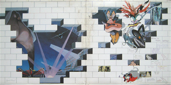 Pink Floyd : The Wall (2xLP, Album, RE, Pit)