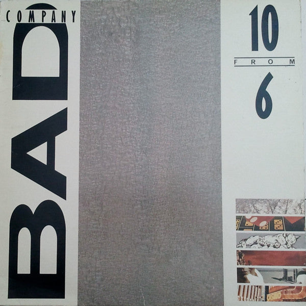 Bad Company (3) : 10 From 6 (LP, Comp)