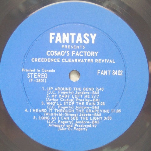 Creedence Clearwater Revival : Cosmo's Factory (LP, Album, RCA)