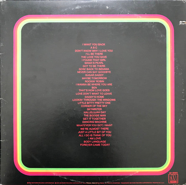 Jackson 5ive* : Anthology (3xLP, Comp)